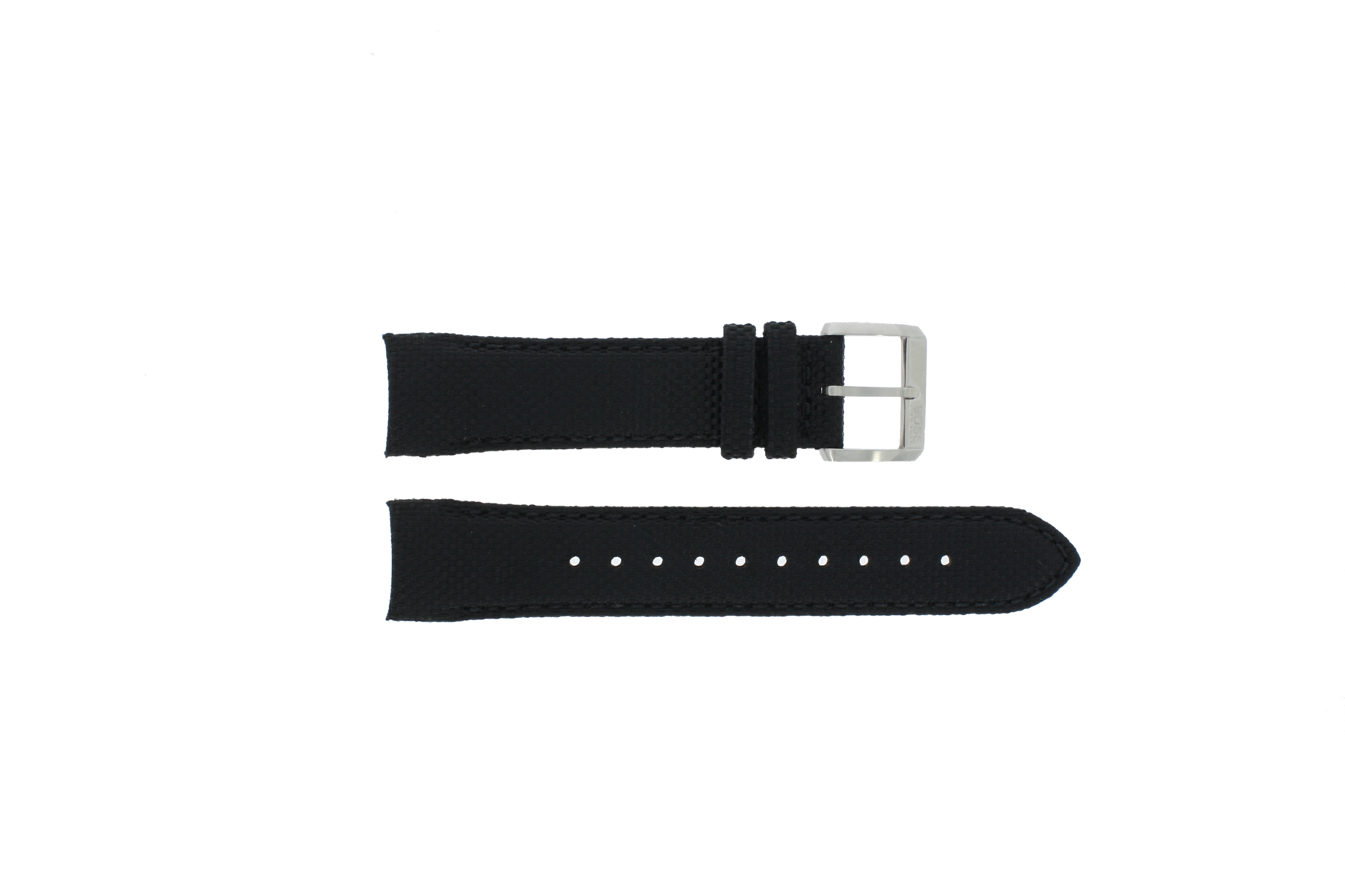 informatie Fabriek kleermaker Hugo Boss watch strap HB-232-1-27-2731 / HB1513087 Leather Black - Order  now from World of Watch Straps!