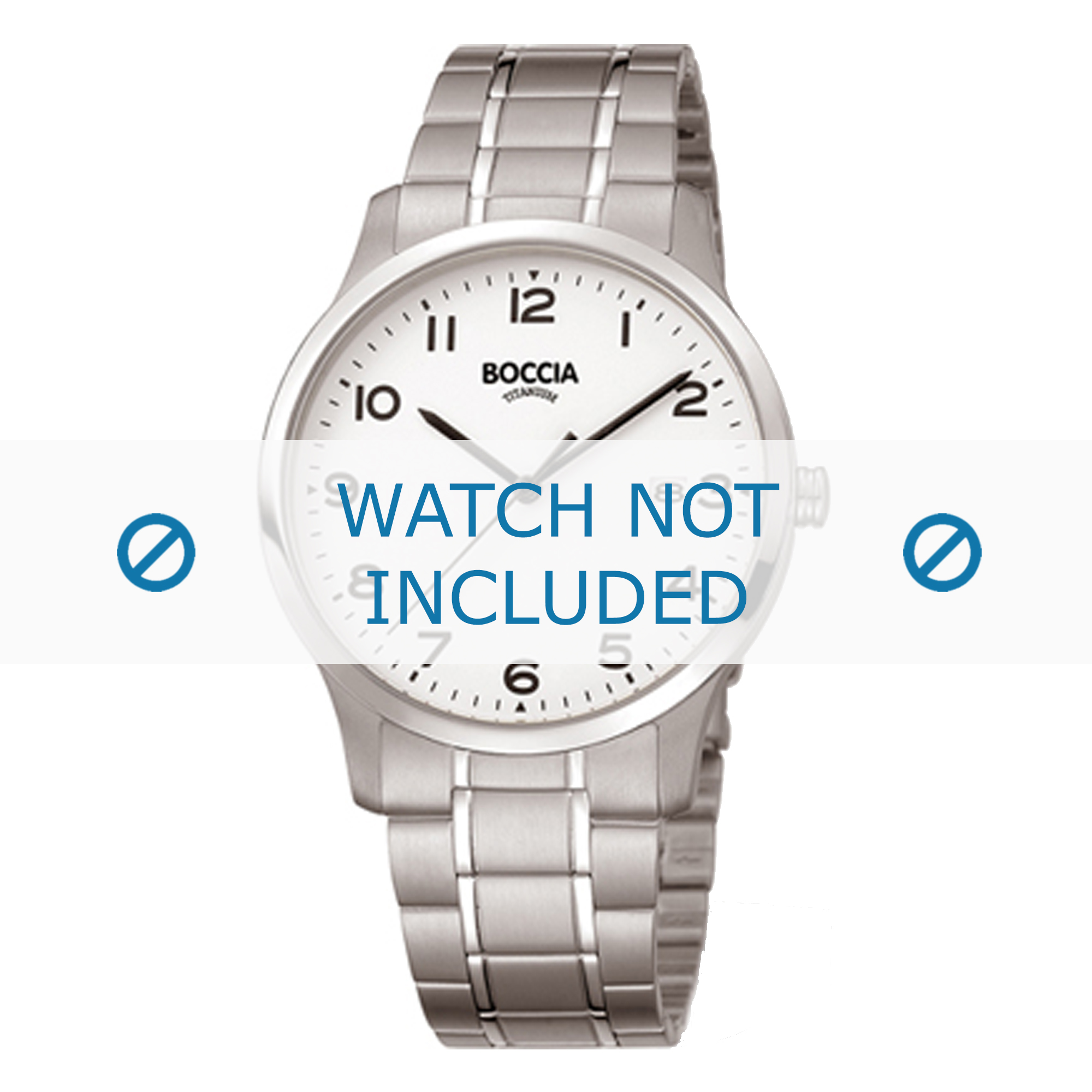 Boccia watch strap 3595 01 Boccia Buy online