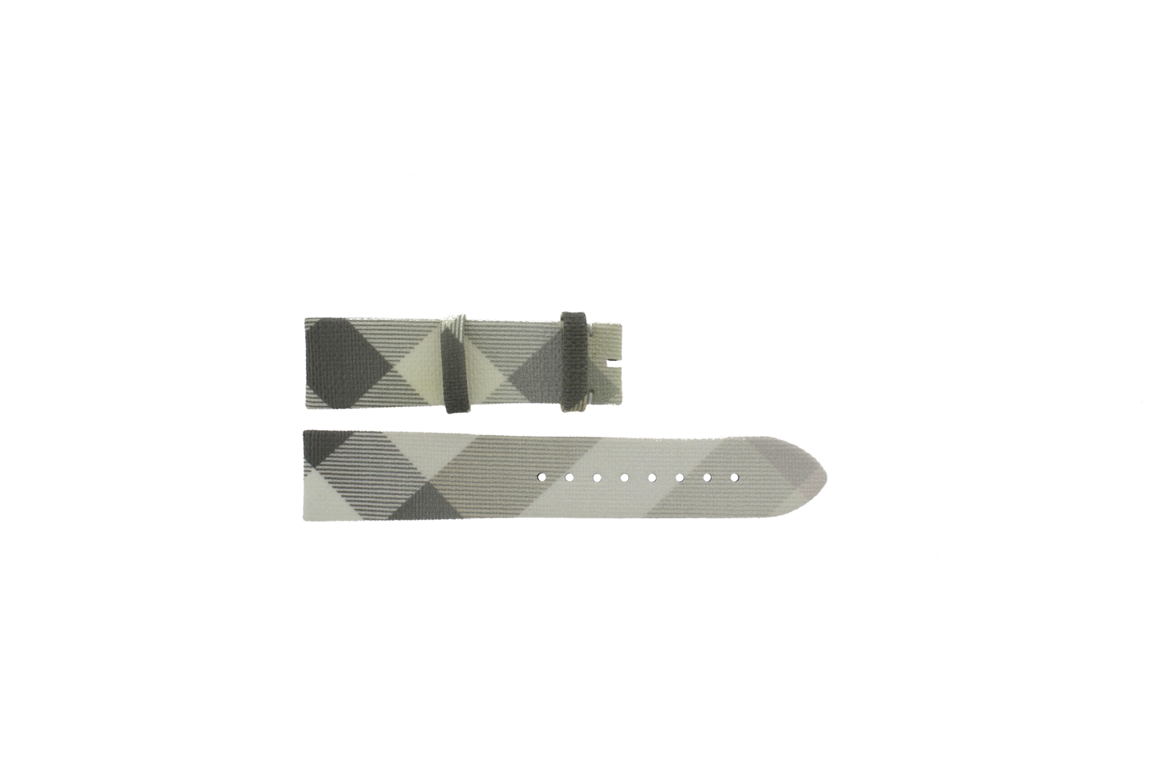 BURBERRY 
デニムジャケット レディース ポケット チェック裏地 Watch strap Burberry BU1798 Leather 20mm