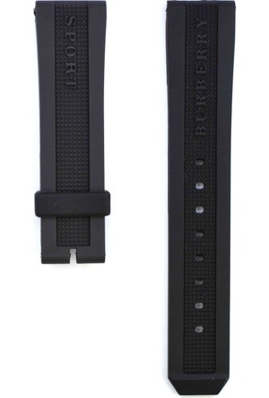 Watch band Burberry BU7761 Rubber 20mm