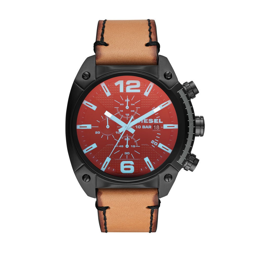 diesel watch brown