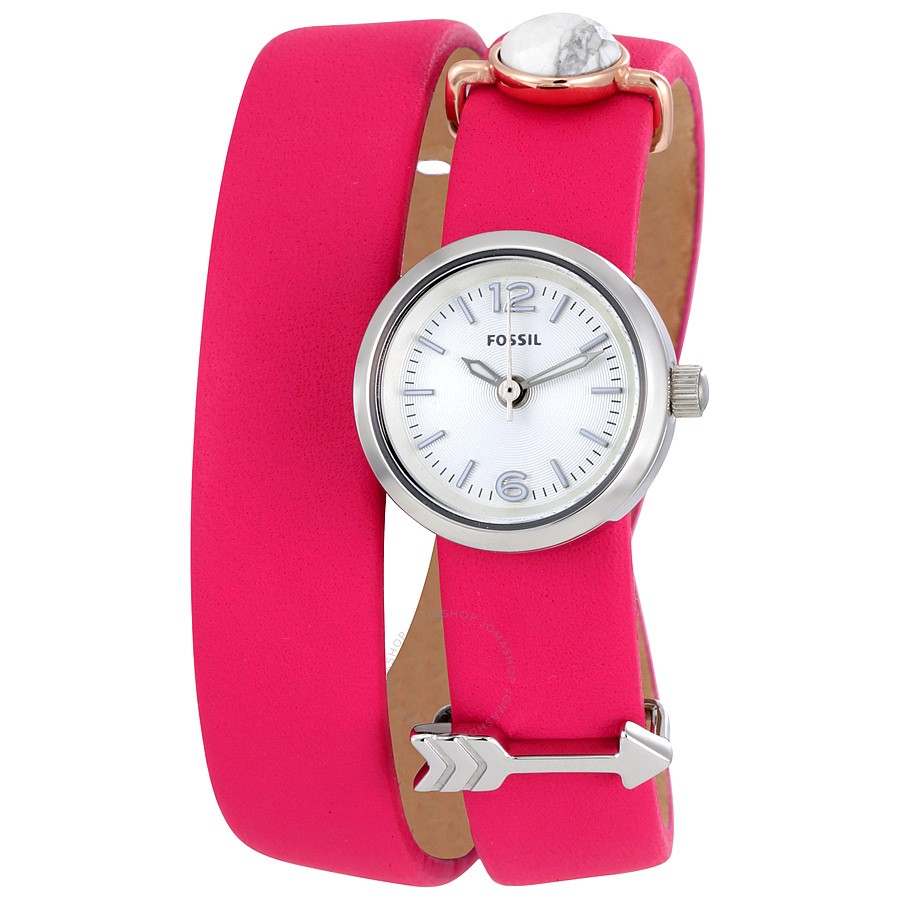 fossil double wrap watch
