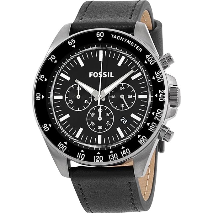 Watch strap Fossil BQ2170 Leather 20mm