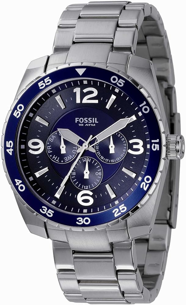 Watch band Fossil BQ9373 Stainless steel 22mm