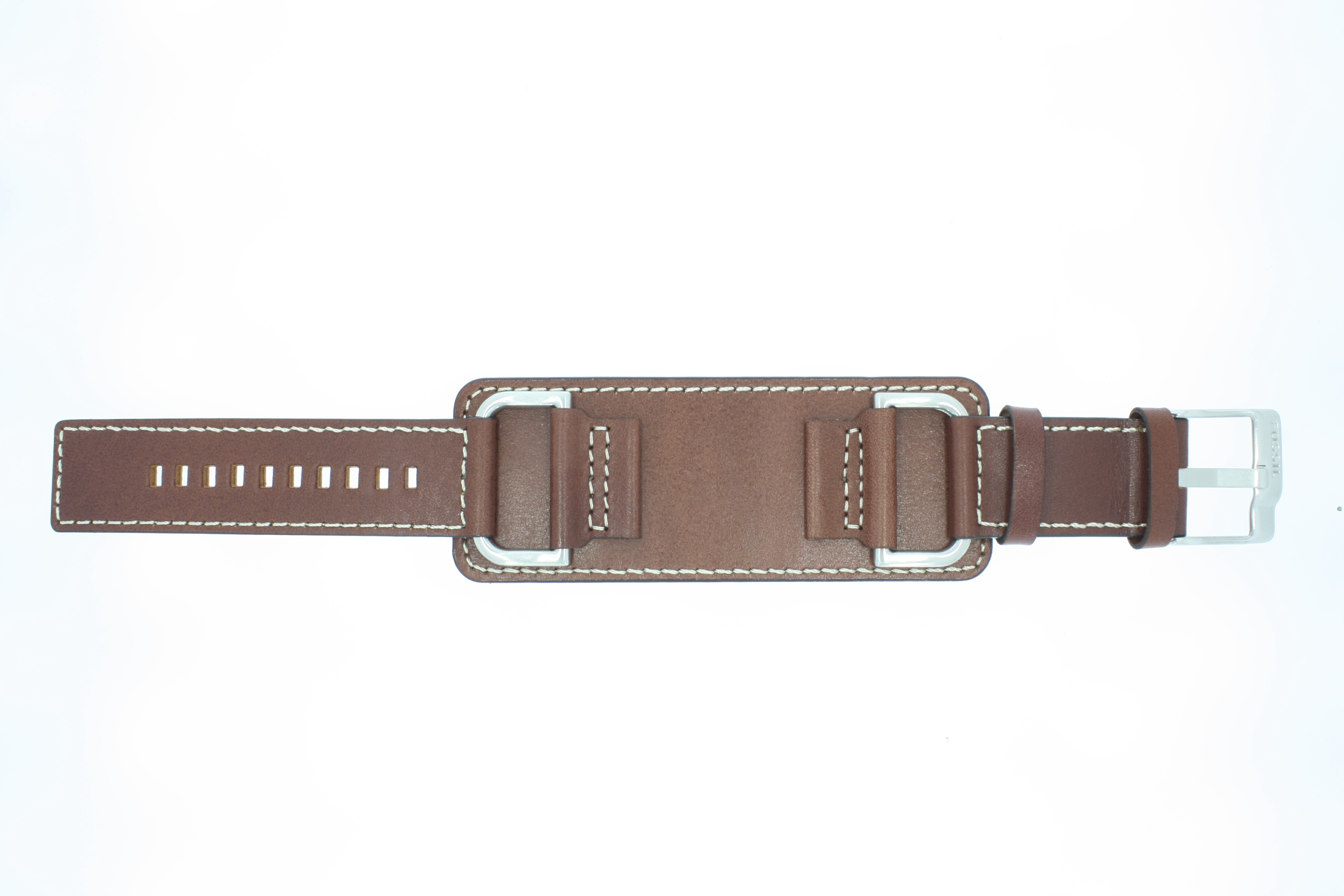 Watch strap Fossil JR1197 Leather 24mm