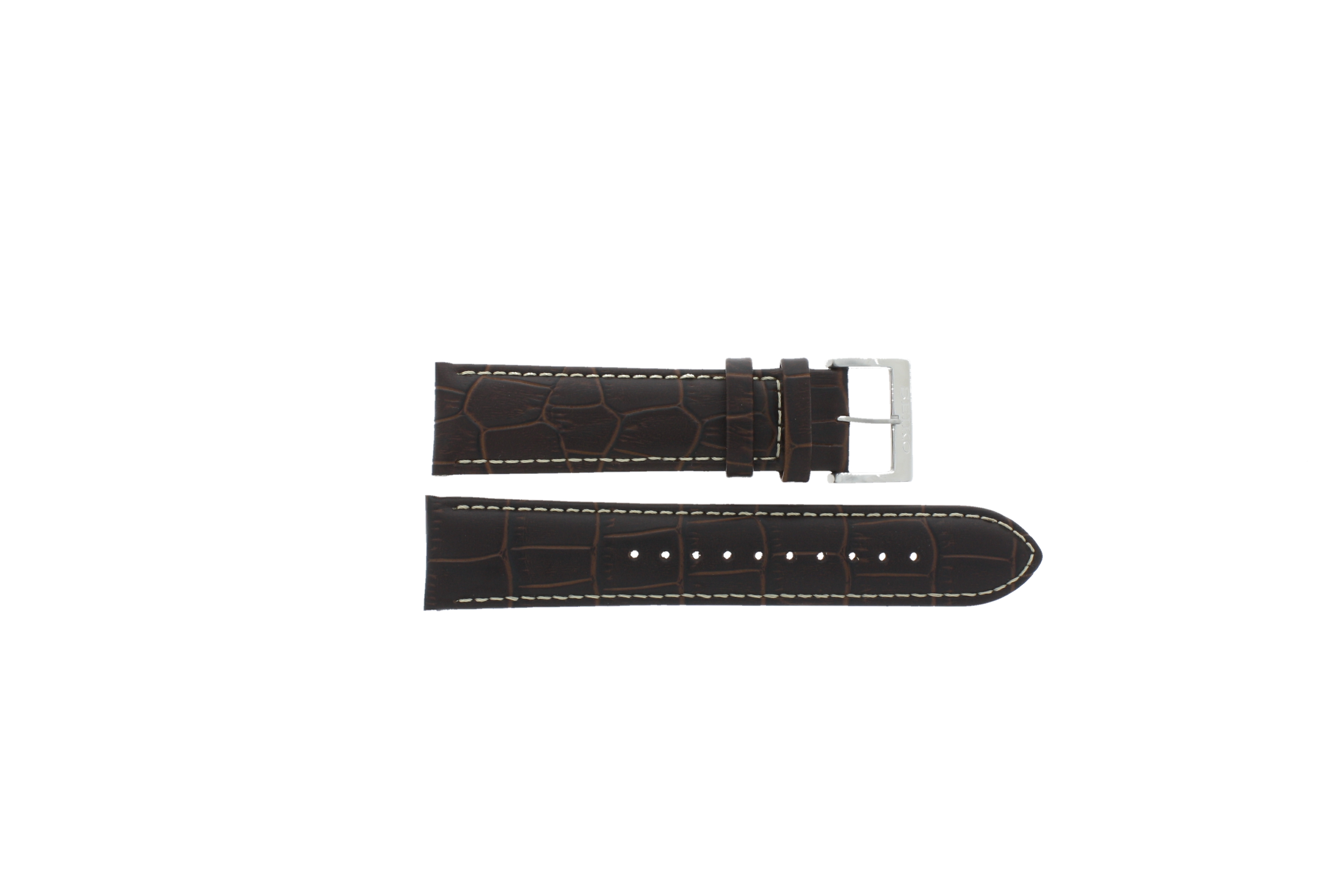 Seiko 8T67-00A0 / SSB181P1 / L00F016J0 watch strap Croco leather 22mm