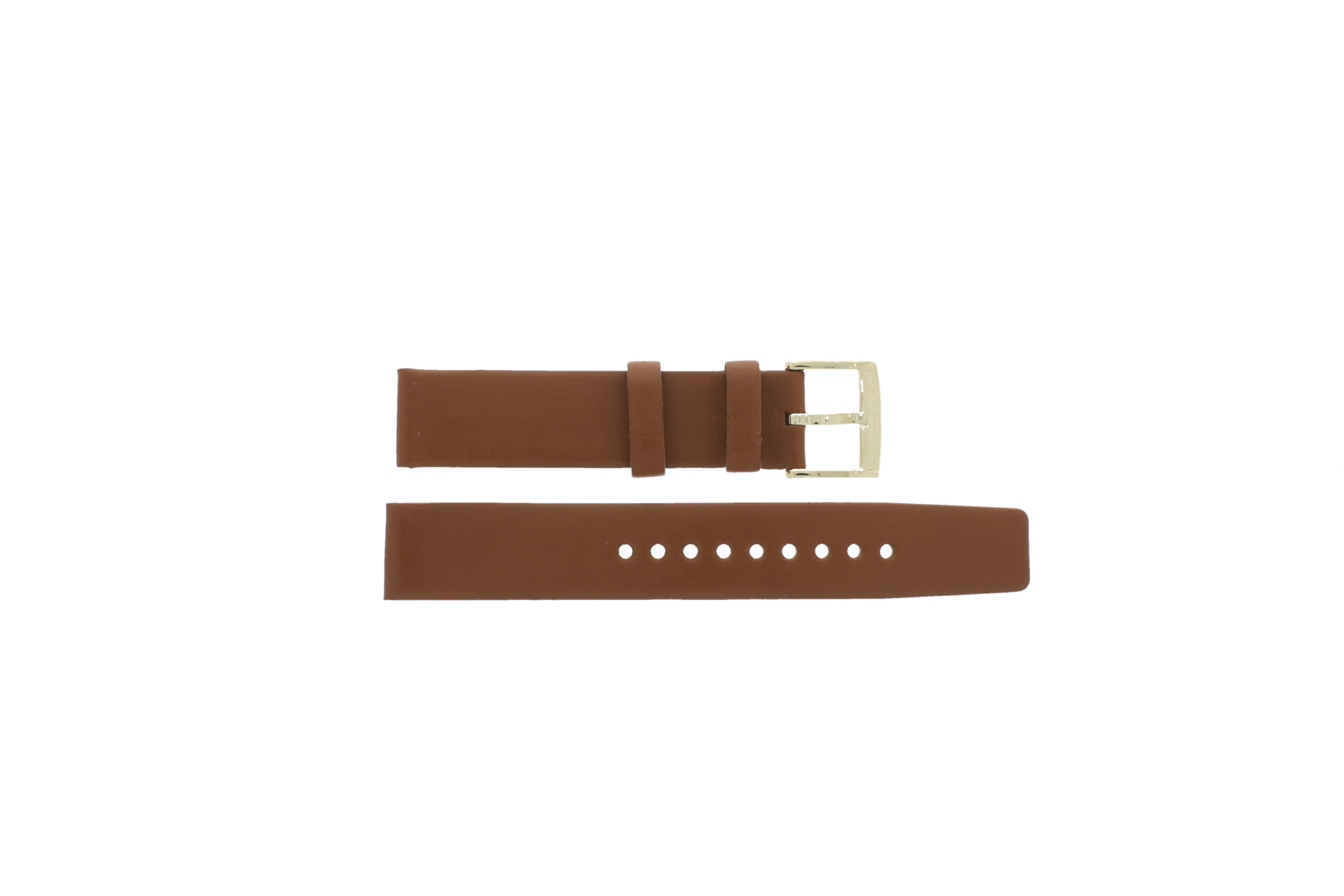 時計 MARC BY MARC JACOBS MBM1316 Marc Jacobs Baker White Dial Brown Leather Strap Watch for