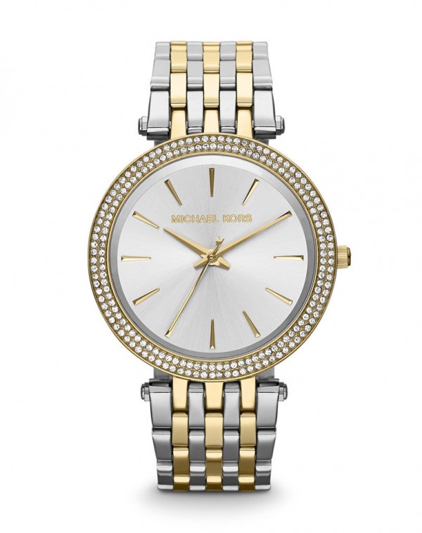 michael kors horloge bicolor