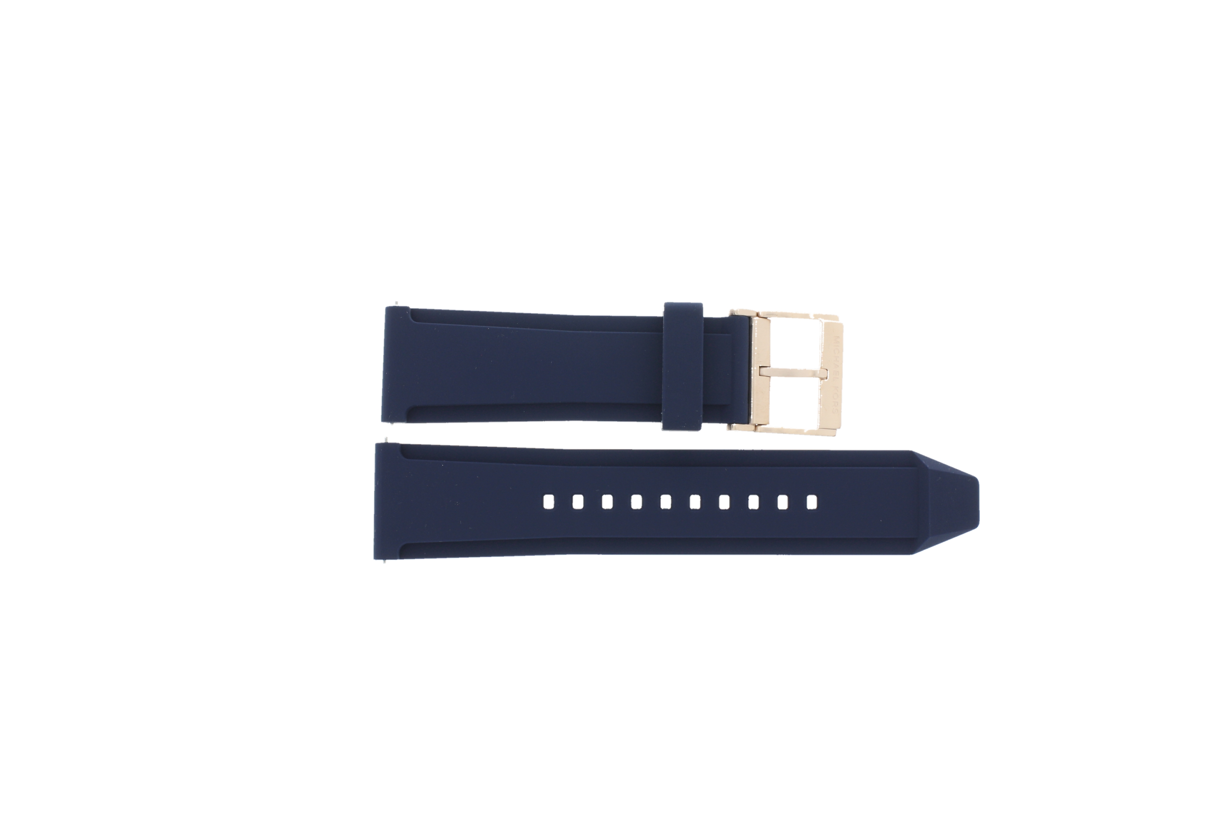 Watch strap Michael Kors MKT4012 Silicone Blue 24mm