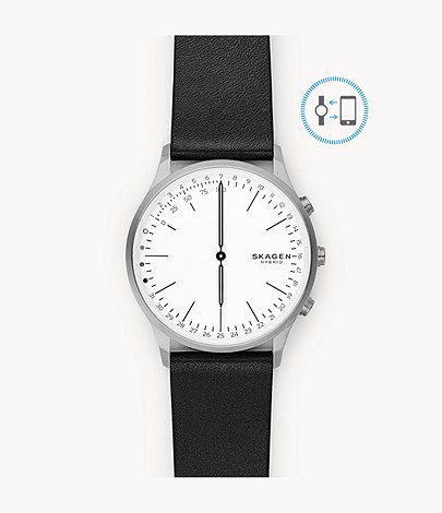 Skagen SKT1201 watch strap Leather 22mm