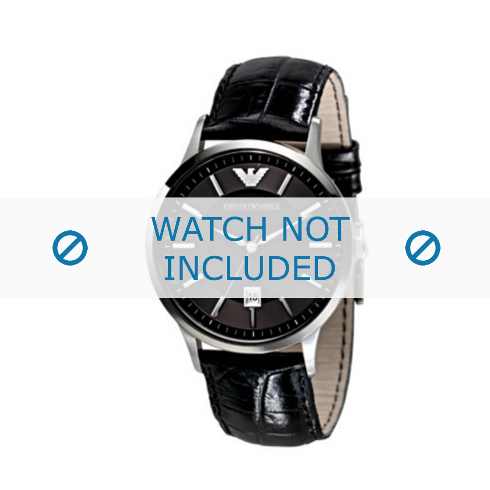 Watch band Armani AR2411 Leather 22mm