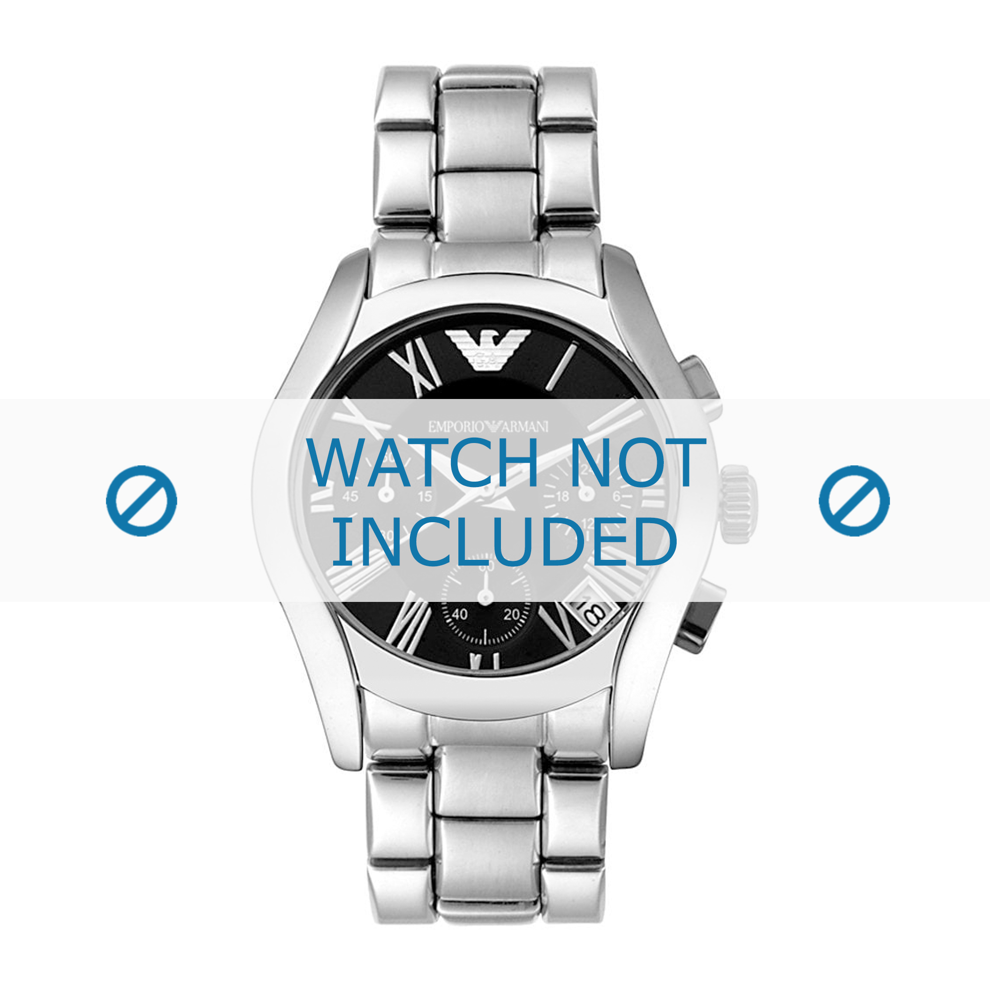 Armani watch strap AR0674 ⌚ - Armani - Buy online