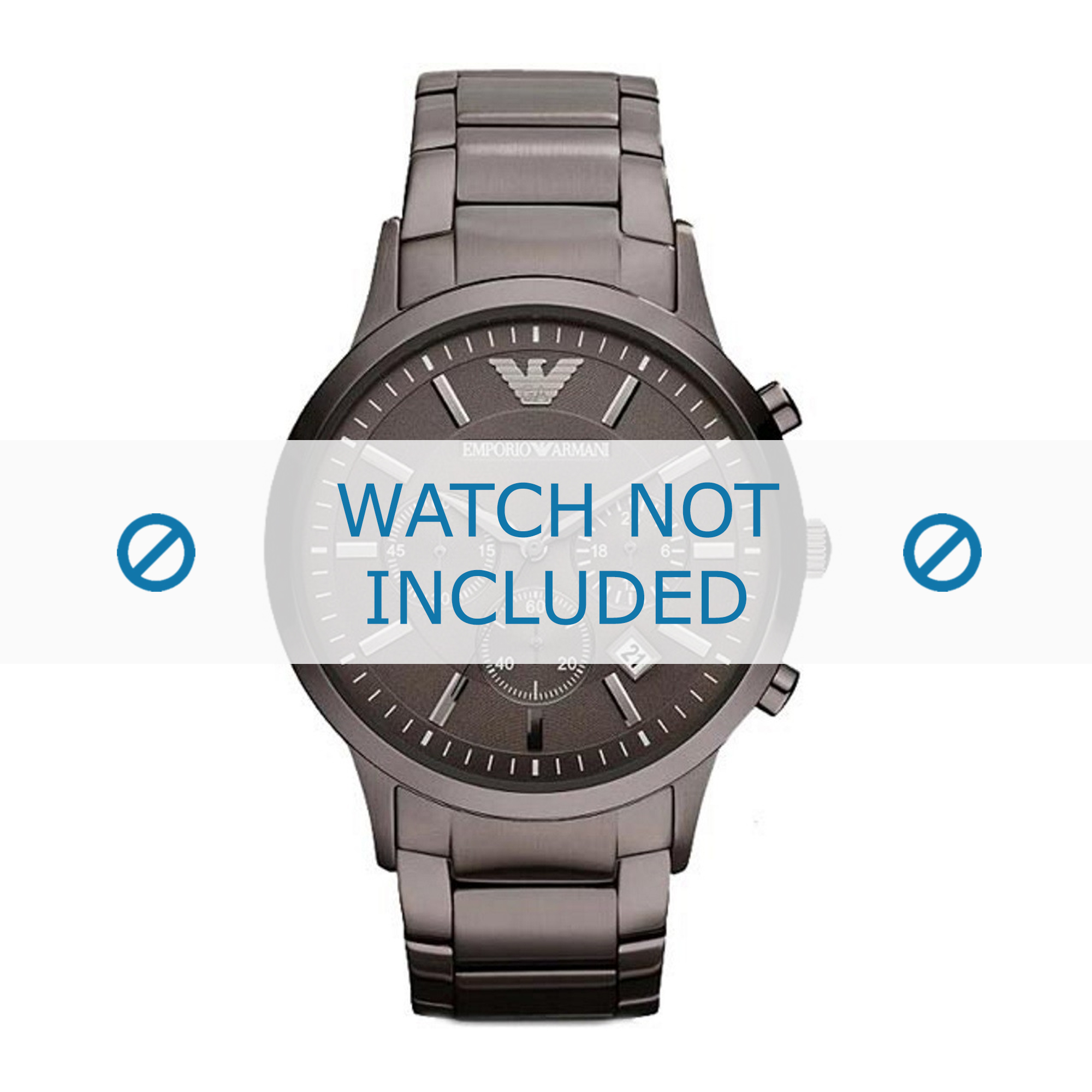 Armani watch strap AR2454 ⌚ - Armani - Buy online