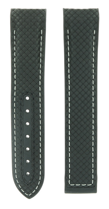 Omega 19mm discount rubber strap