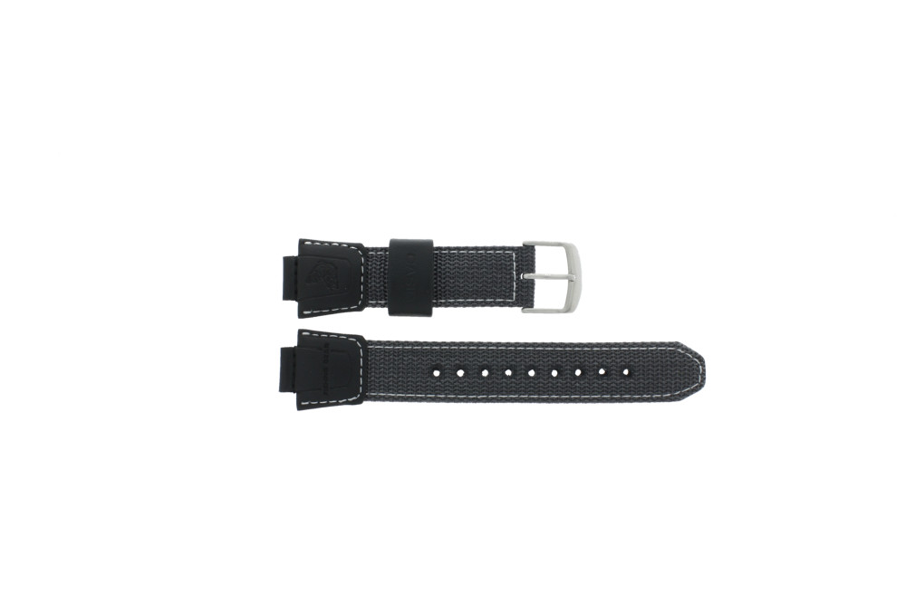 Watch strap Casio 10198354 AMW 700B 1AVEF AMW 700 1AV Nylon perlon 13mm