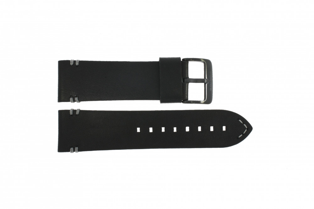 Police watch leather belt new arrivals