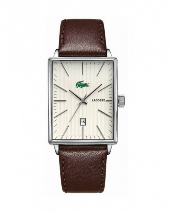 lacoste leather watch strap