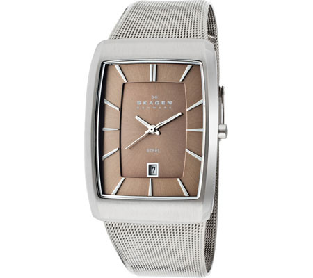 Skagen hotsell rectangular watches