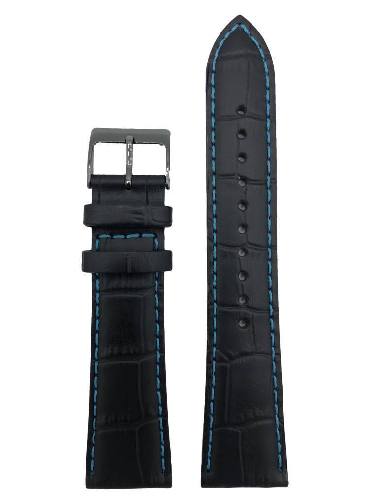 Watch strap Seiko 7T92-0NK0 / SNDD71PC / L08C011N0 Leather 22mm