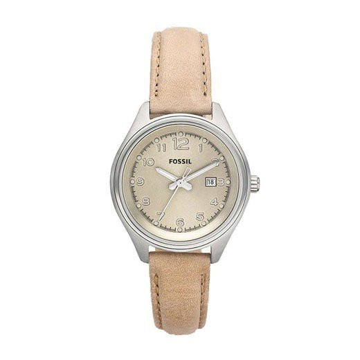 Watch strap Fossil AM4377 Leather 14mm