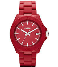 Reloj fossil rojo sale