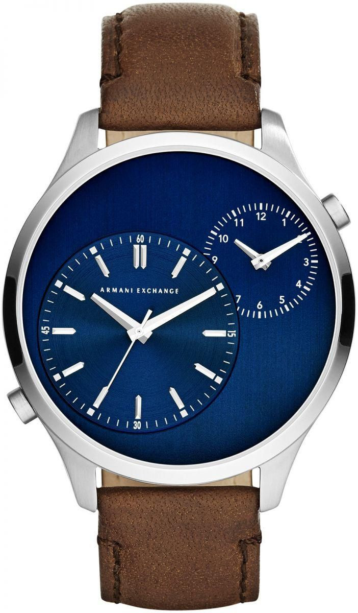 Watch band Armani Exchange AX2162 Leather 22mm