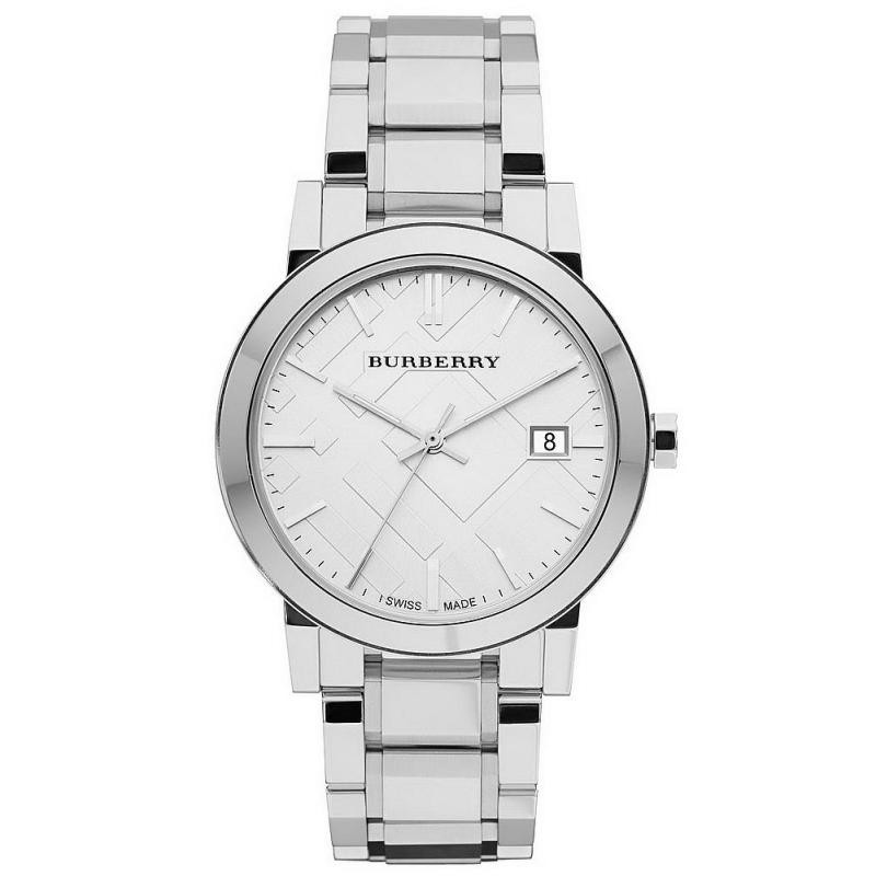 Burberry BU9000 watch strap Steel