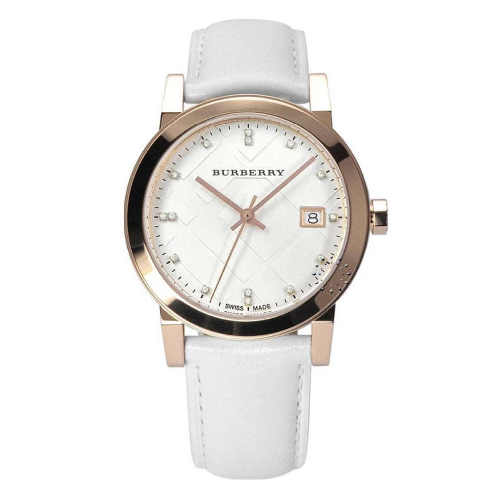 Watch strap Burberry BU9130 Leather 18mm