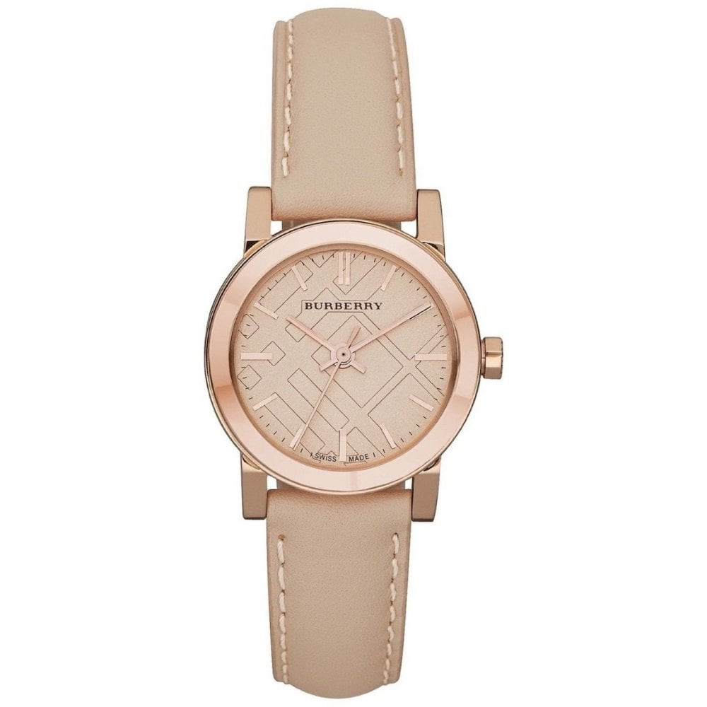 Pink burberry watch discount