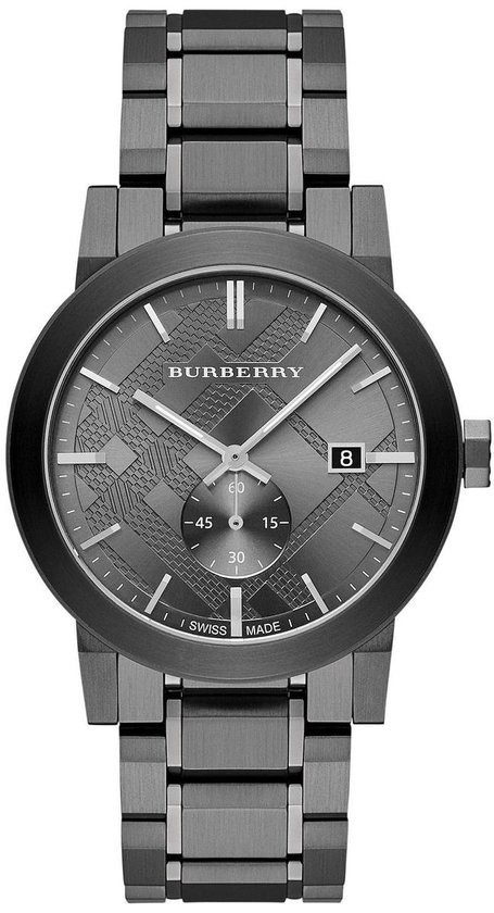 Watch strap Burberry BU9902 Steel