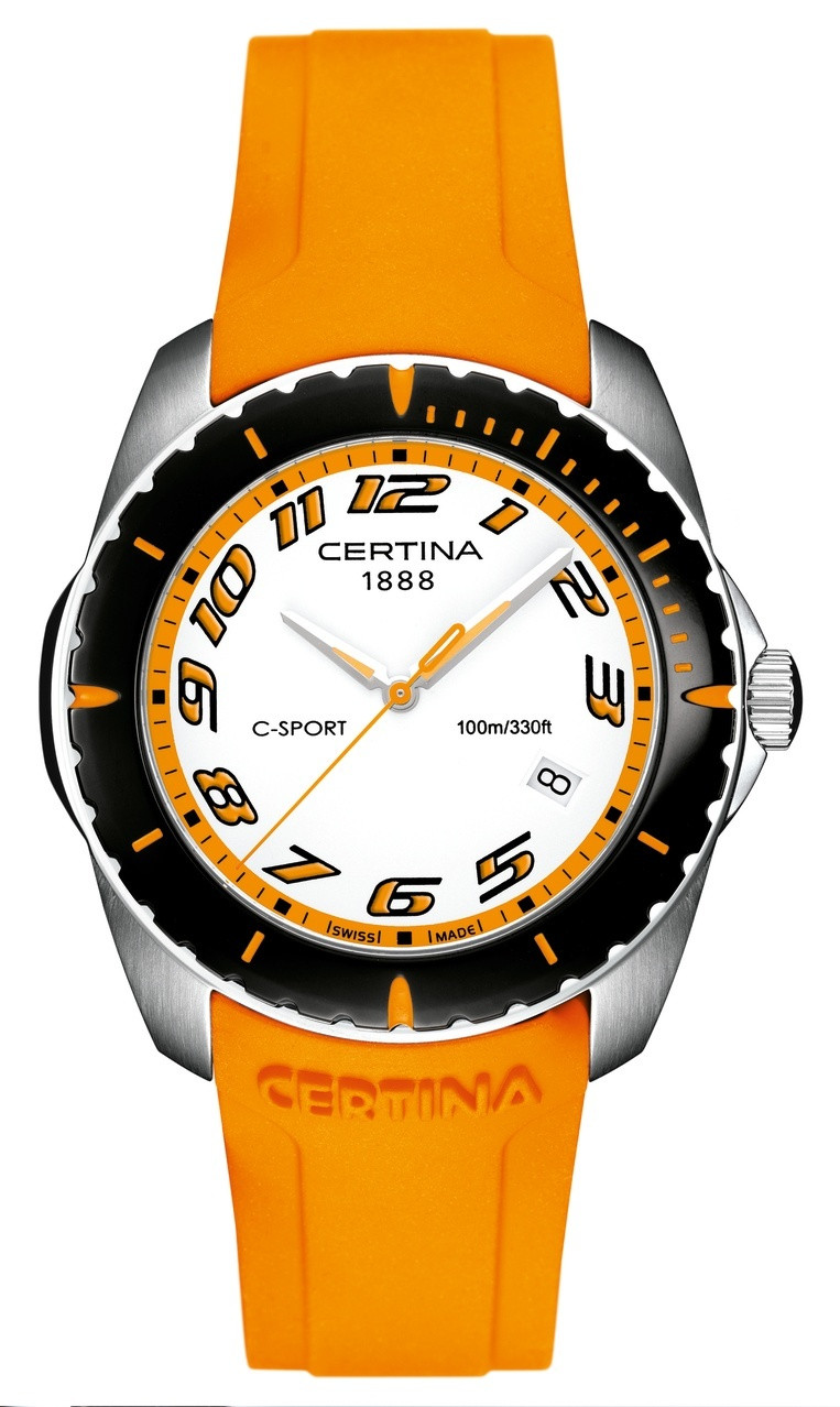 Watch band Certina C26070984292A C610013127 Rubber 22mm