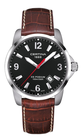 Watch strap Certina C0016101605700A C610014943 Leather 20mm
