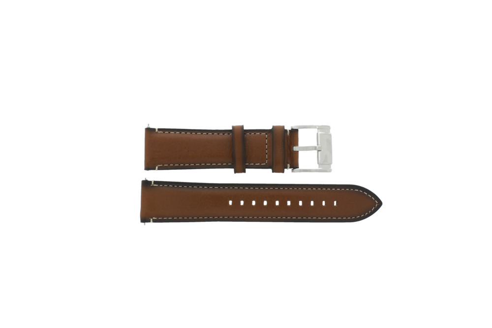 Watch strap Fossil CH3029 CH3022 Leather Brown 22mm