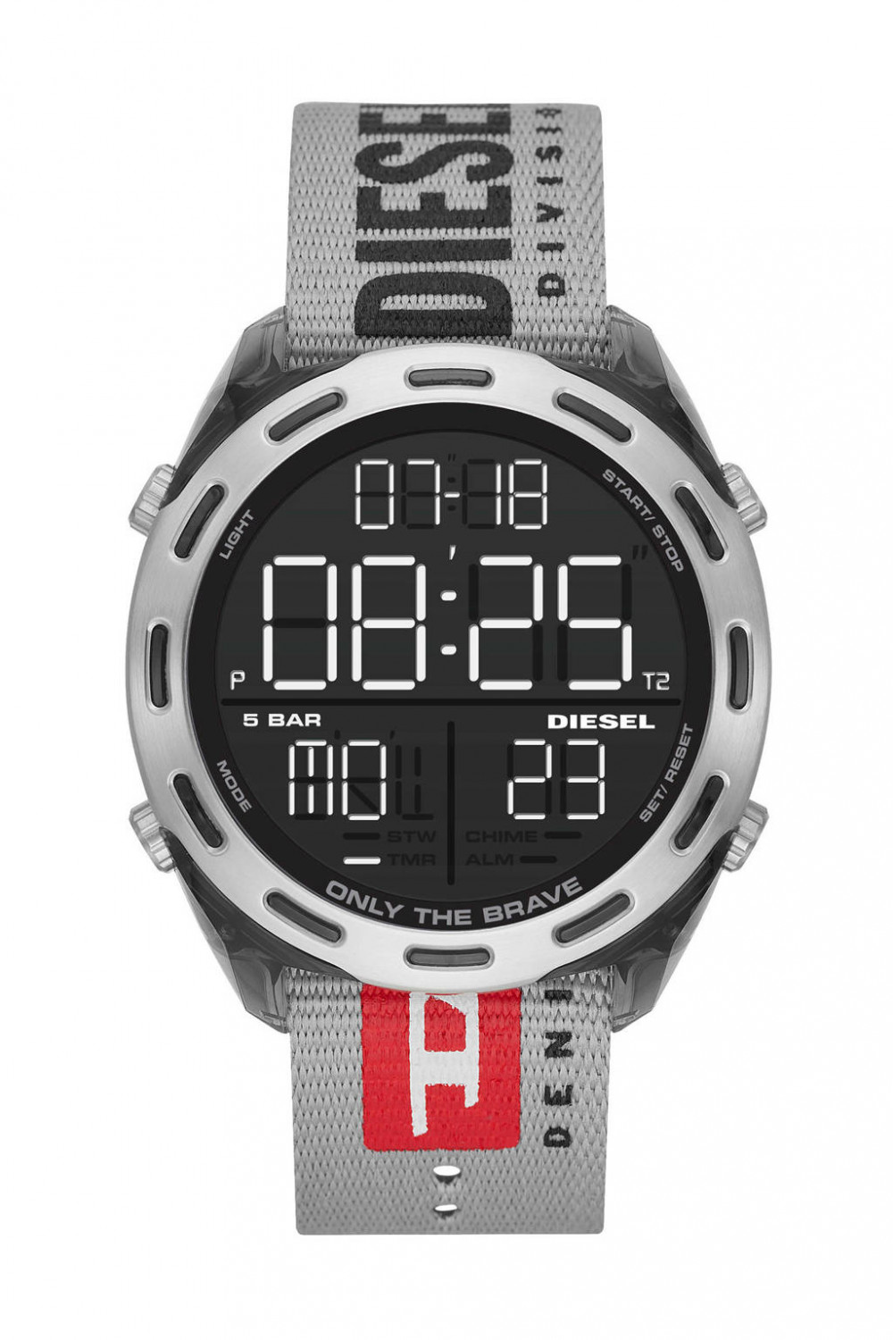 Welp Digital watch Diesel DZ1894 Men Grey QN-09