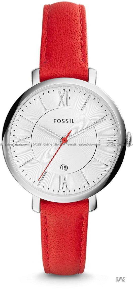 Fossil watch 2025 red strap