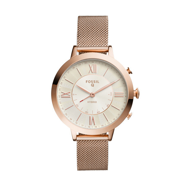 Watch strap Fossil FTW5018 Steel Rose 14mm