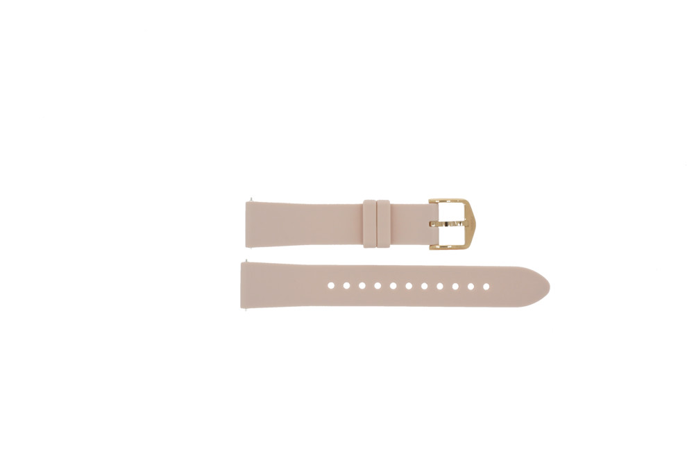 Watch strap Fossil FTW6066 Silicone 18mm