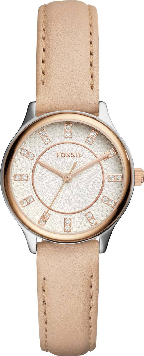 Fossil BQ1576 watch strap Leather 14mm