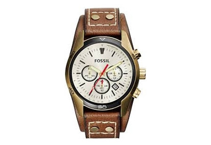 Watch band Fossil CH2987 Leather 22mm