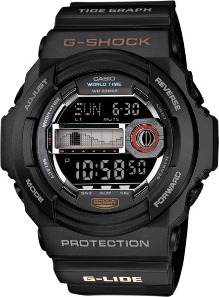 Watch band Casio GLX 150 1W Silicone 16mm