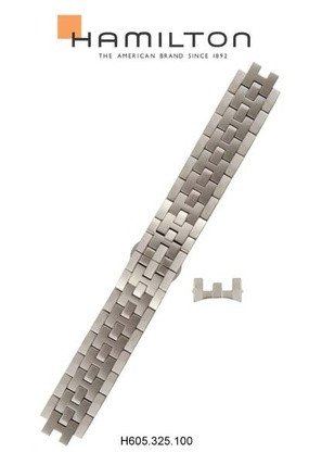 【hamilton】ハミルトン　20mm メタルバンド H605325100 hamilton】ハミルトン 20mm メタルバンド H605325100 - メルカリ