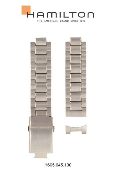 Watch band Hamilton H82315131 H695645100 Steel 20mm