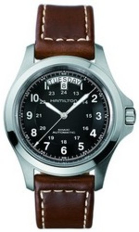 Hamilton H644550 H001.64.455.533.01 watch strap Leather 20mm