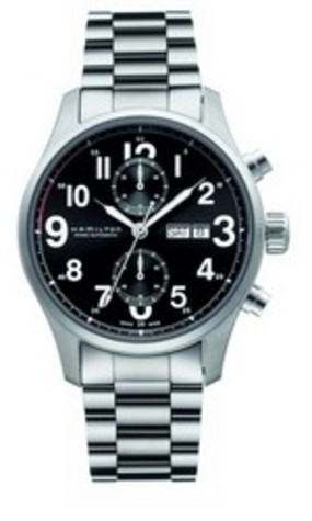 Watch strap Hamilton H717160 H605.717.103 Steel 22mm