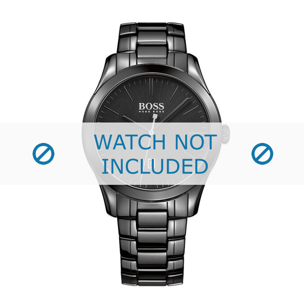 Hugo Boss watch strap HB 269 1 49 2792 HB1513223 Ceramics Black Order now from World of Watch Straps