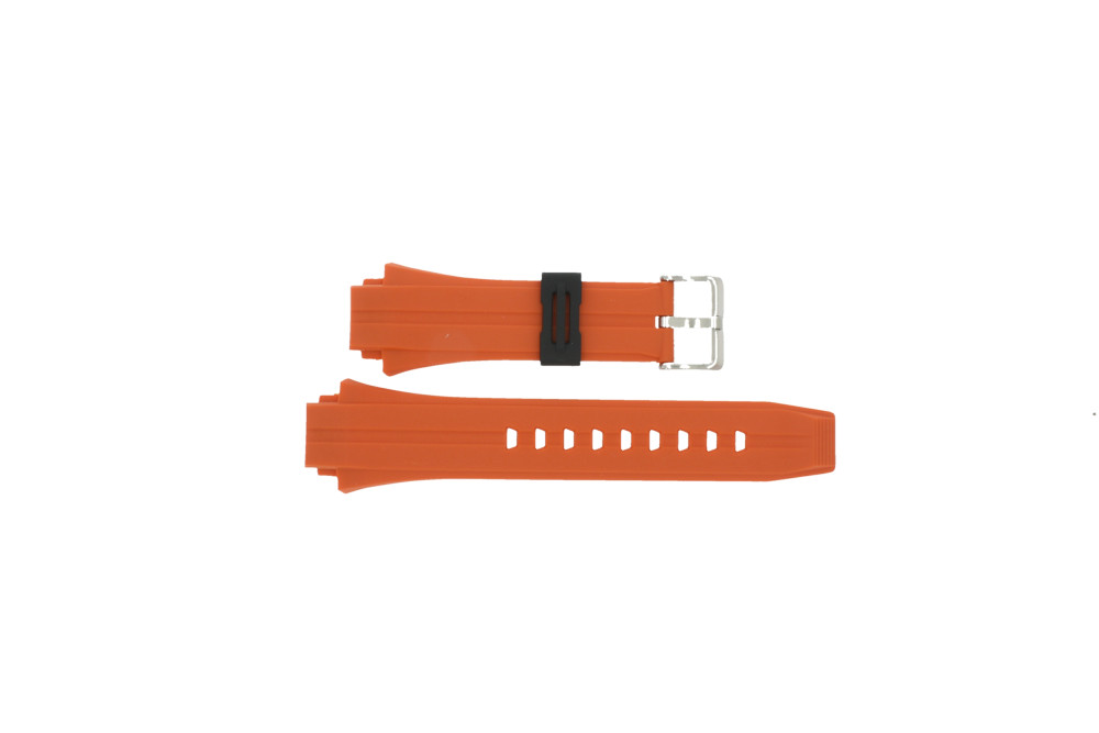 Watch strap Calypso K5607 1 Rubber Orange 20mm