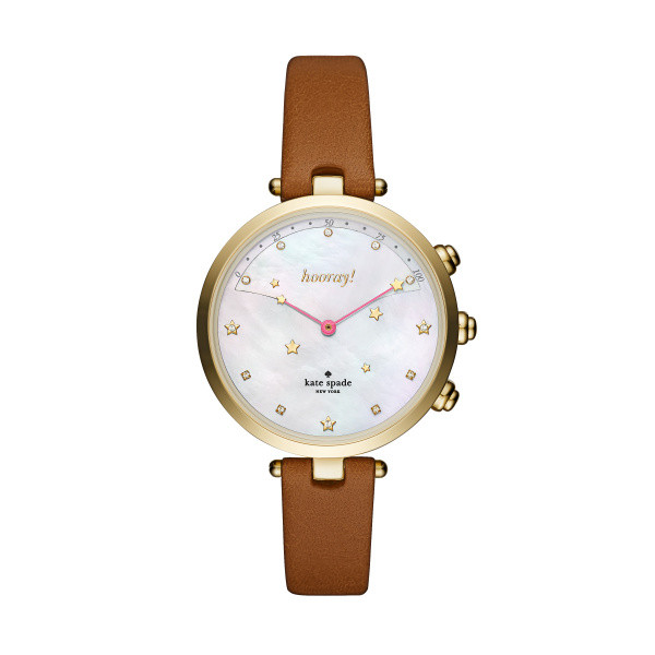 Watch strap Smartwatch Kate Spade New York KST23203 Leather 12mm