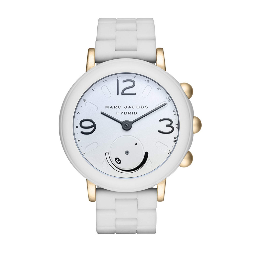 Watch strap Marc by Marc Jacobs MJT1004 Steel White 20mm