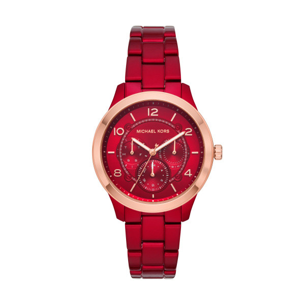 Michael kors store watch red strap