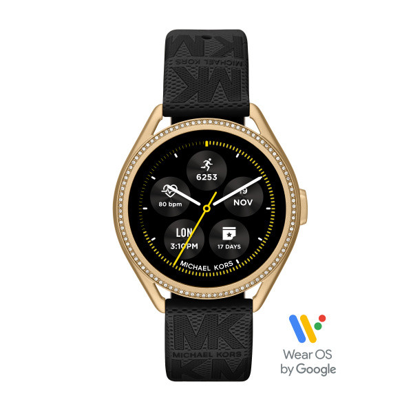 Michael kors shop rubber watches